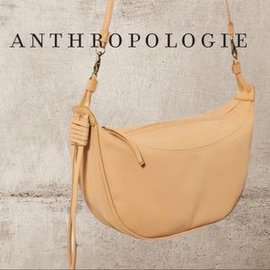 Anthropologie Lucie Crossbody Bag Half Moon